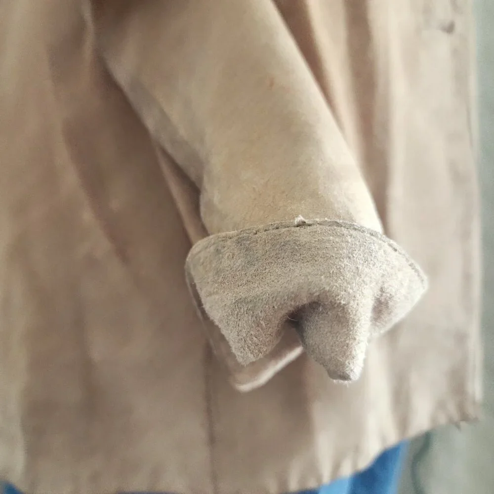 Vintage Valerie Stevens Suede Tan Jacket Size: 1X - Picture 12 of 16